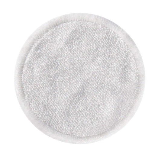 Eco-Friendly Reusable Makeup Remover Pads in White Cotton