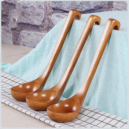 Eco-Friendly Wooden Ladle - Sustainable Kitchen Utensil