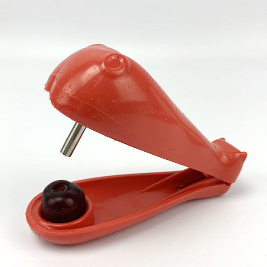 Red Handheld Eco-Friendly Cherry Pitter