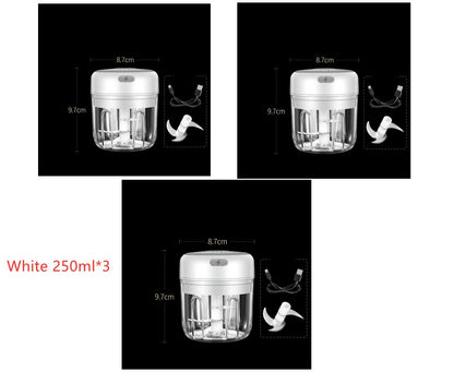 Compact Rechargeable Electric Mini Food Chopper for Effortless Meal Prep