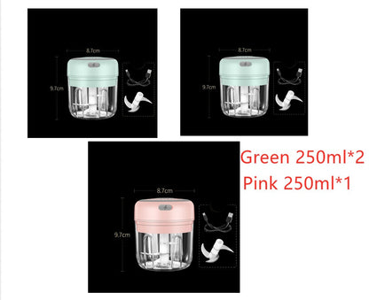 Compact Rechargeable Electric Mini Food Chopper for Effortless Meal Prep