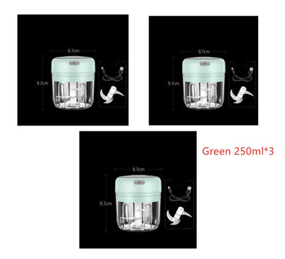 Compact Rechargeable Electric Mini Food Chopper for Effortless Meal Prep