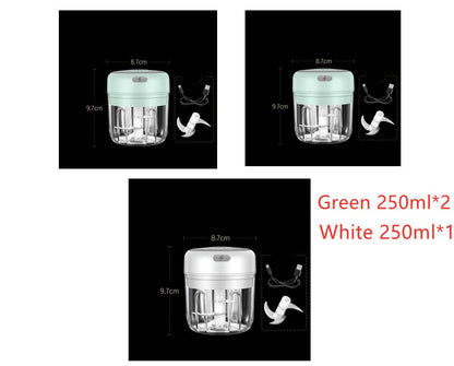 Compact Rechargeable Electric Mini Food Chopper for Effortless Meal Prep