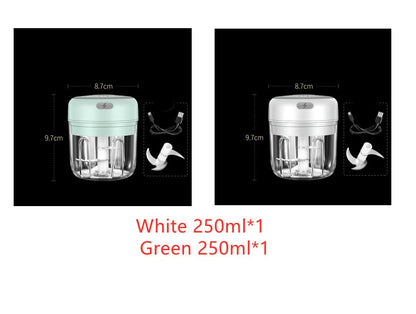 Compact Rechargeable Electric Mini Food Chopper for Effortless Meal Prep