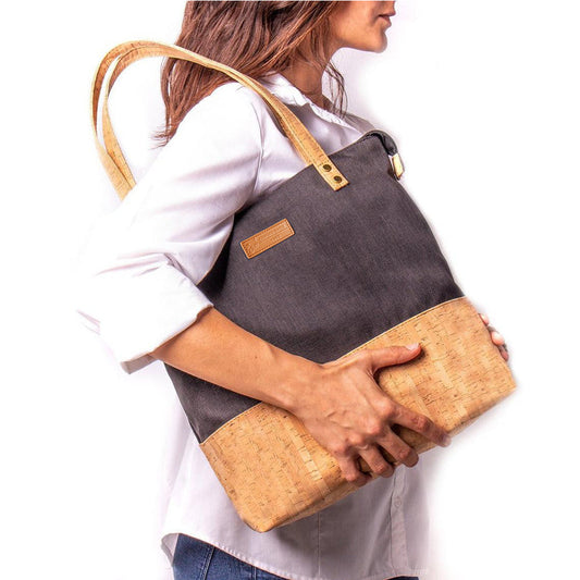 Eco-Friendly Cork Tote Bag - Sustainable and Stylish