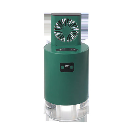 Eco-Friendly Dark Green Humidifier for Enhanced Air Quality