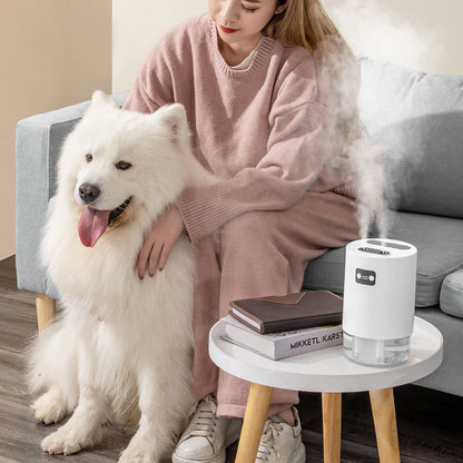 Eco-Friendly Dark Green Humidifier for Enhanced Air Quality