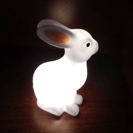 Eco-Friendly Rabbit Night Light with Energy-Efficient LED