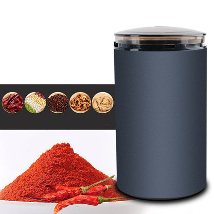Eco-Friendly Electric Spice Grinder with Transparent Lid