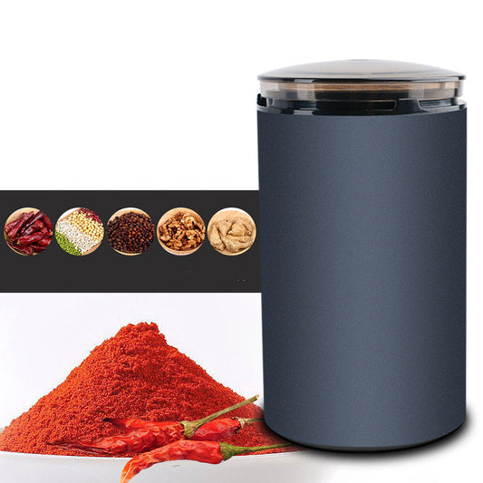 Eco-Friendly Electric Spice Grinder with Transparent Lid