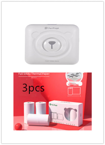 Inkless Pocket Thermal Printer - Eco-Friendly Portable Printing Solution