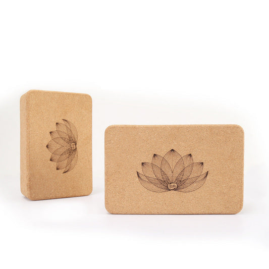 Eco-Friendly Cork Yoga Block for Sustainable Fitness
