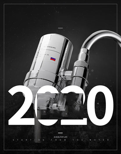 Silver Faucet Water Filter - Eco-Friendly, Water-Saving, Easy Installation