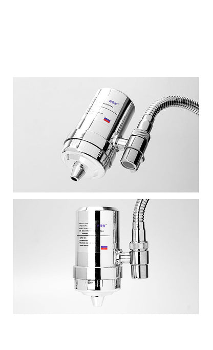 Silver Faucet Water Filter - Eco-Friendly, Water-Saving, Easy Installation