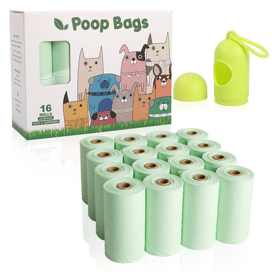 Eco-Friendly Biodegradable Dog Poop Bags with Dispenser