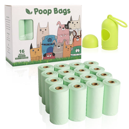 Eco-Friendly Biodegradable Dog Poop Bags with Dispenser