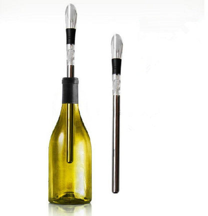 Wine Chiller Stick with Pour Spout - Eco-Friendly Wine Accessory