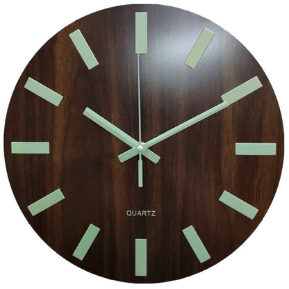 Eco-Friendly Wooden Analog Wall Clock - Sustainable Home Décor