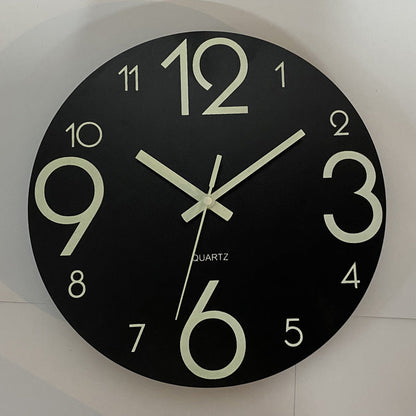 Eco-Friendly Wooden Analog Wall Clock - Sustainable Home Décor