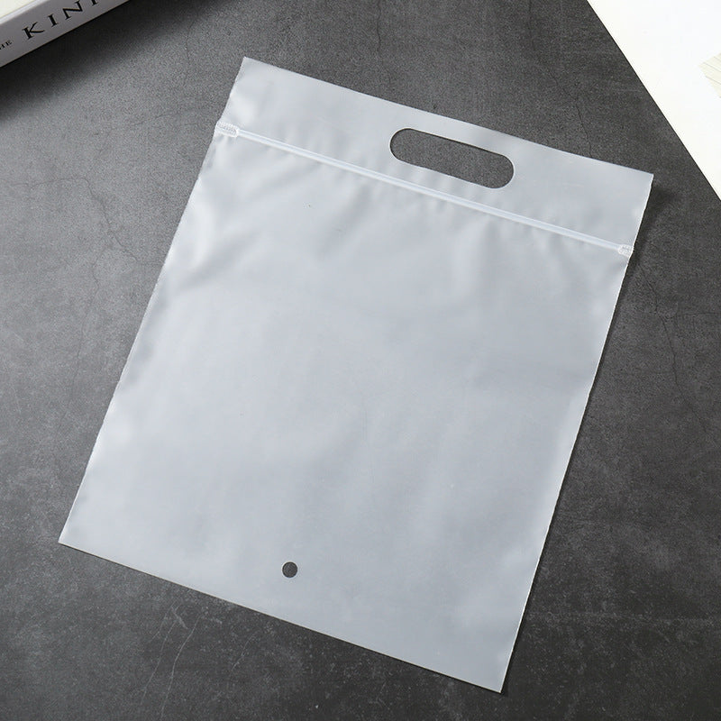 Eco-Friendly Reusable Storage Bags with Handle Cutout - Medium Size