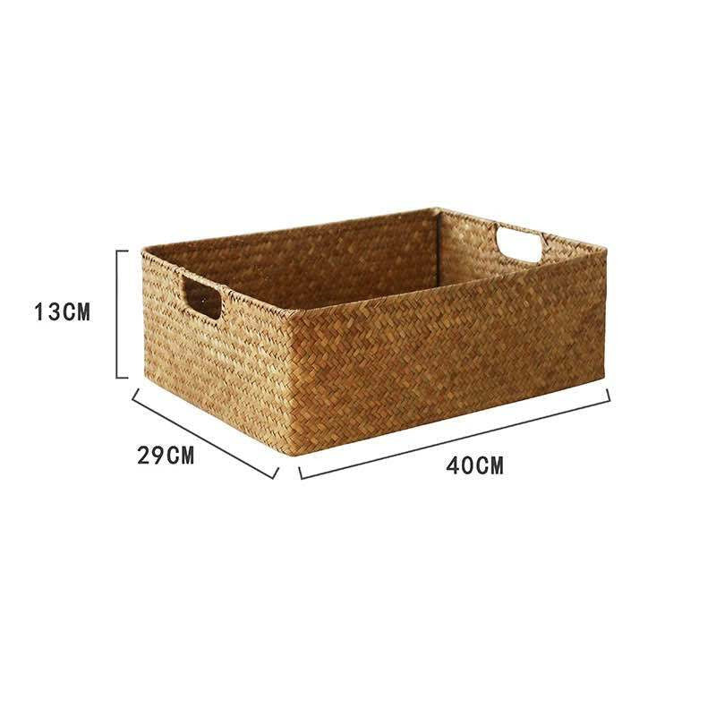 Eco-Friendly Natural Fiber Storage Baskets - Sustainable Home Organization