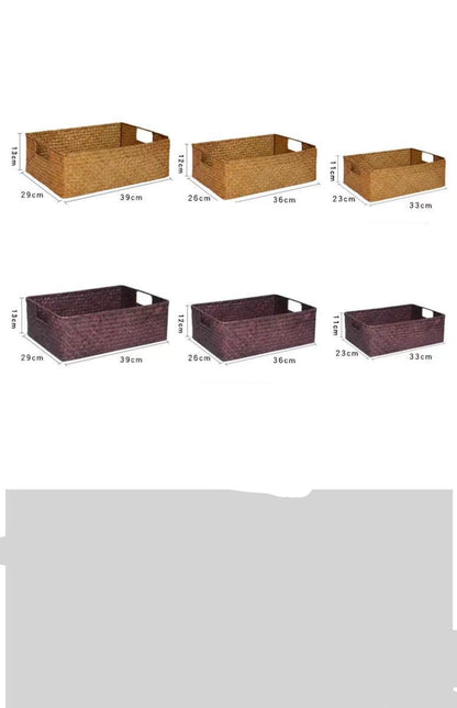 Eco-Friendly Natural Fiber Storage Baskets - Sustainable Home Organization