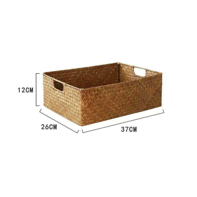 Eco-Friendly Natural Fiber Storage Baskets - Sustainable Home Organization