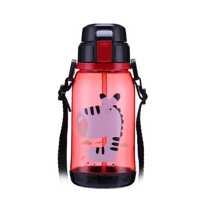 Eco-Friendly Kids' Water Bottles with Animal Designs