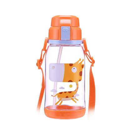Eco-Friendly Kids' Water Bottles with Animal Designs