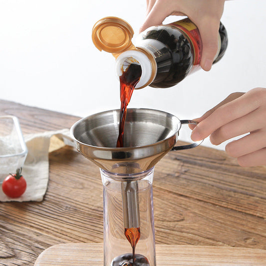 Stainless Steel Kitchen Funnel - Eco-Friendly, Durable, Reusable