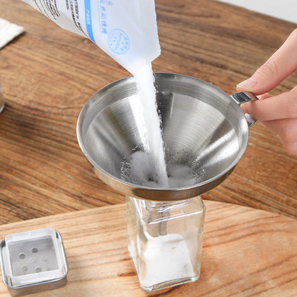 Stainless Steel Kitchen Funnel - Eco-Friendly, Durable, Reusable