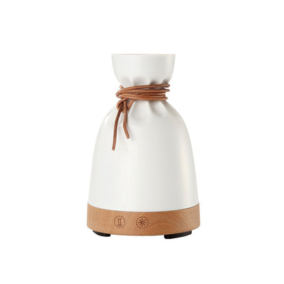 Eco-Friendly Aroma Diffuser with Wooden Base for Aromatherapy