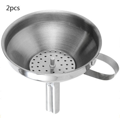 Stainless Steel Kitchen Funnel - Eco-Friendly, Durable, Reusable
