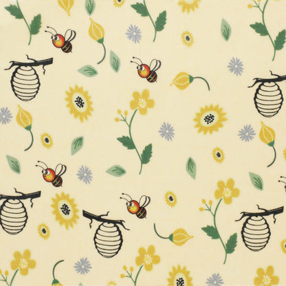 Eco-Friendly Banana Print Beeswax Food Wrap