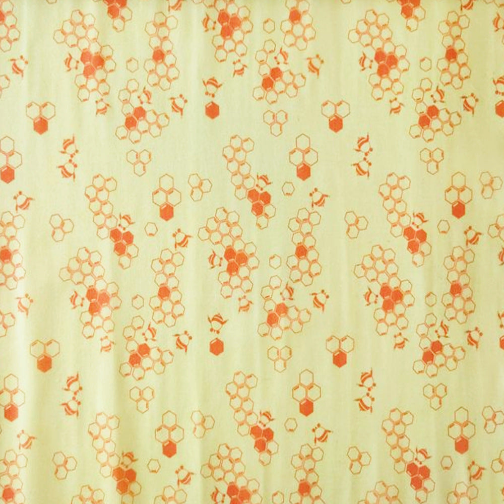 Eco-Friendly Banana Print Beeswax Food Wrap