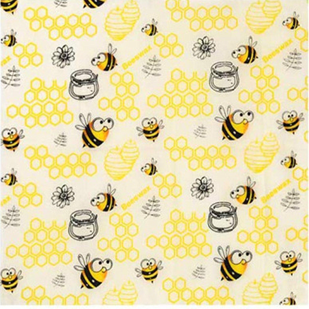 Eco-Friendly Banana Print Beeswax Food Wrap