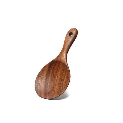 Eco-Friendly Wooden Kitchen Utensils Set - Sustainable Cooking Tools