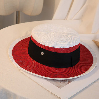 Eco-Friendly Straw Hats with Natural Fiber Design