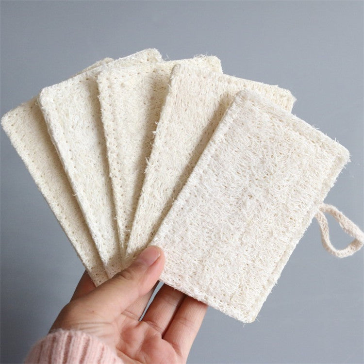 Natural Loofah Sponge - Eco-Friendly Exfoliating Bath Accessory