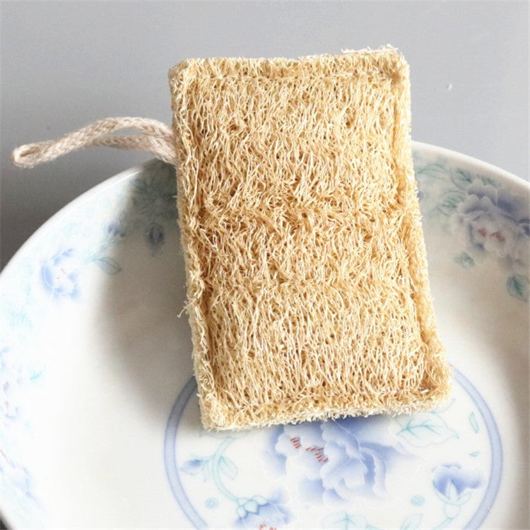 Natural Loofah Sponge - Eco-Friendly Exfoliating Bath Accessory