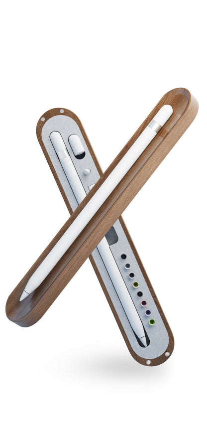 Eco-Friendly Wooden Toothbrush Set with Silicone Covers and Replaceable Heads