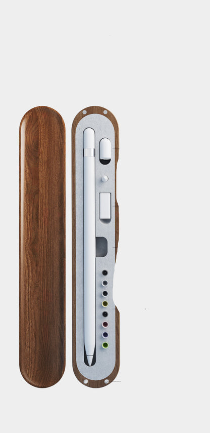 Eco-Friendly Wooden Toothbrush Set with Silicone Covers and Replaceable Heads