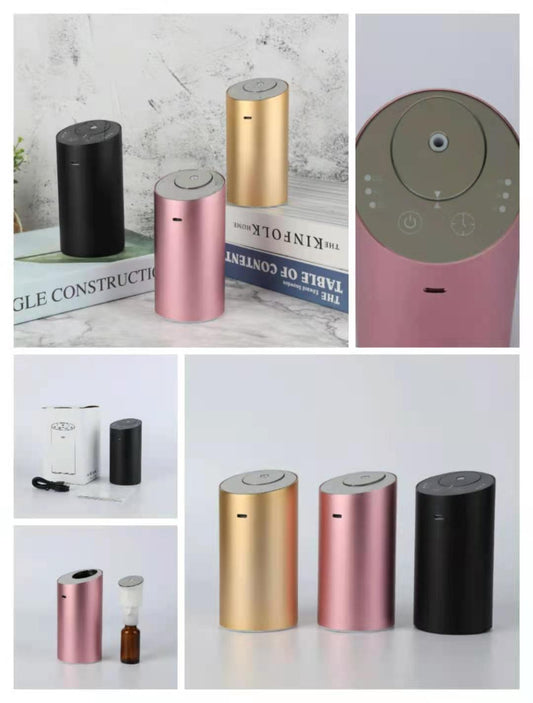 Touchless Automatic Soap Dispenser in Black, Pink, and Gold