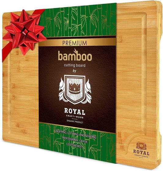 Eco-Friendly Bamboo Cutting Board - Sustainable Kitchen Essential