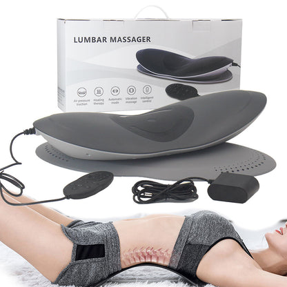 Ergonomic Electric Lumbar Massager for Home Use