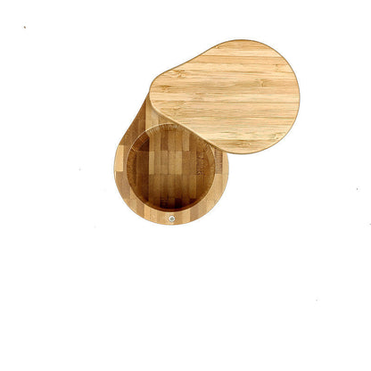 Bamboo Spice Container - Eco-Friendly, Sustainable, Natural Wood