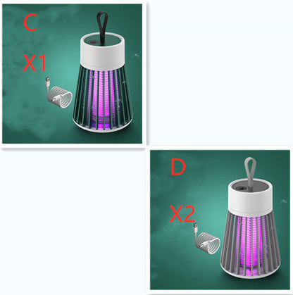 Eco-Friendly Electric Mosquito Trap - Green & Gray Options