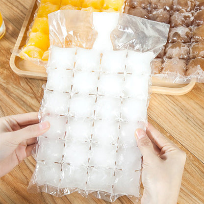 Eco-Friendly Ice Cube Tray Bag - Space-Saving, Reusable, Sustainable
