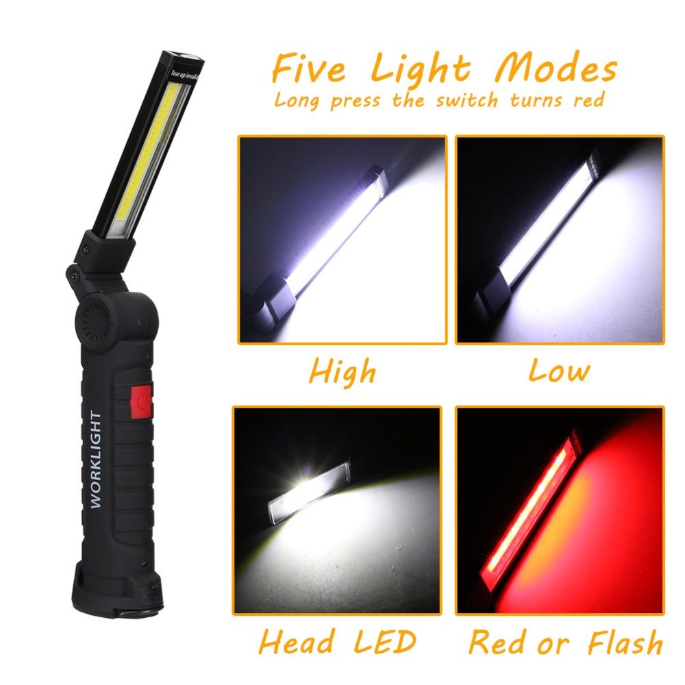 Rechargeable Multi-Mode Worklight for Sustainable Living