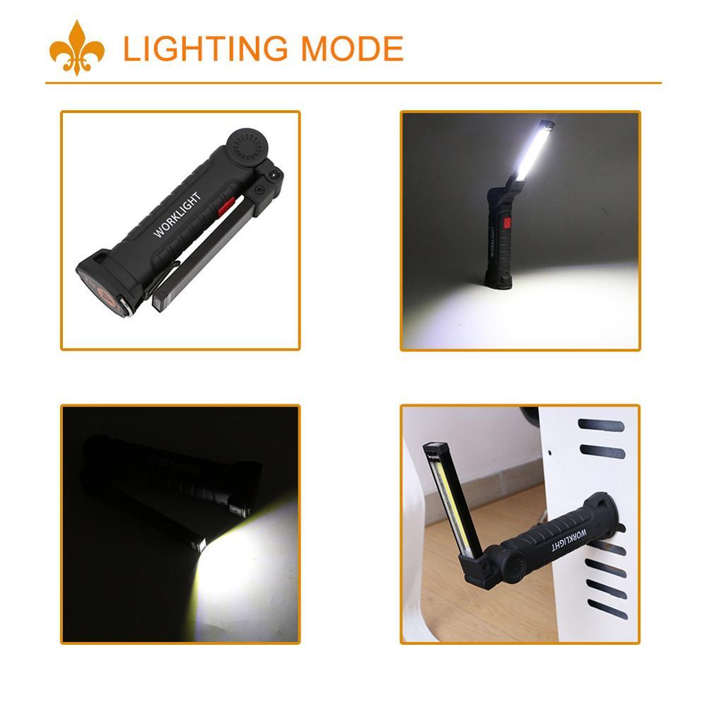Rechargeable Multi-Mode Worklight for Sustainable Living